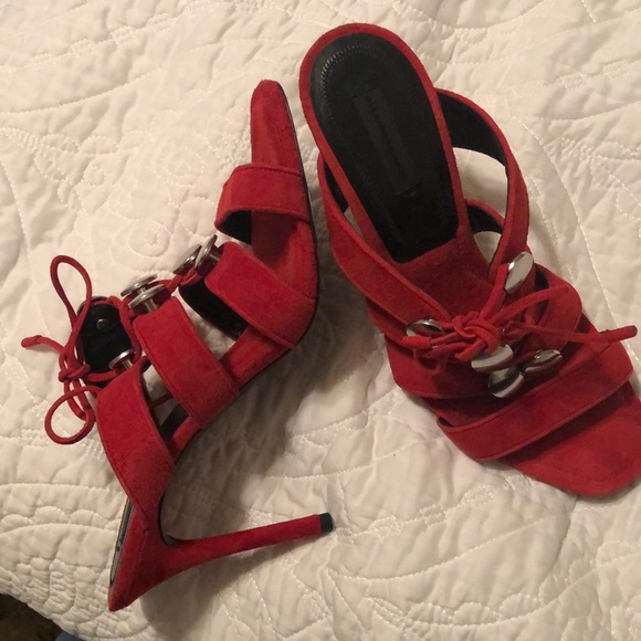 Alexander Wang Red Mule - Picture 4 of 6